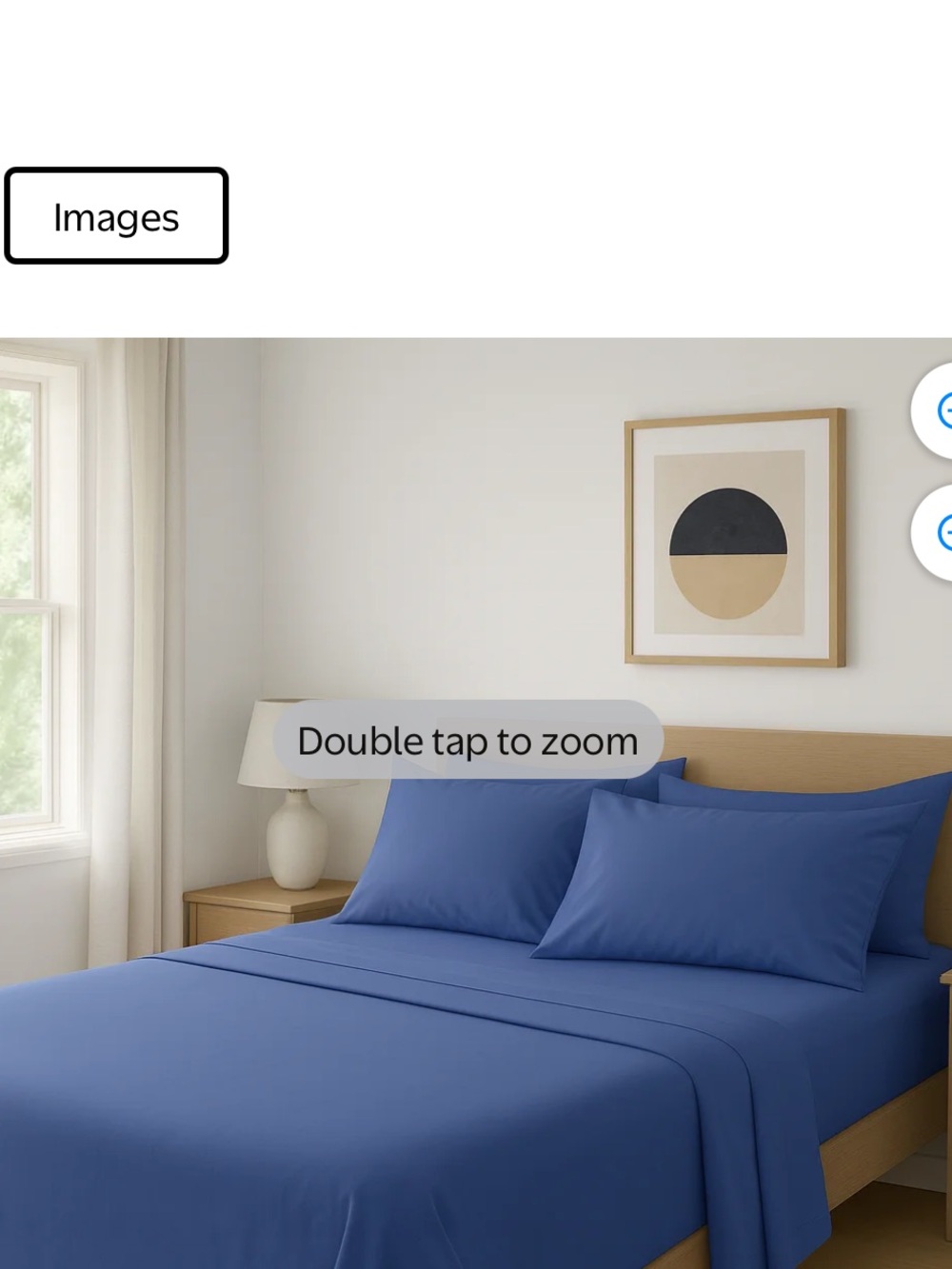 Comfy Bamboo World 9000 Series 4pc Microfiber Sheets - Full Size - Navy Blue